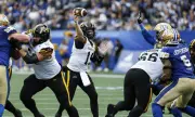 Mitchell Throws 3 TDs in Ticats' 37-27 Win Over Blue Bombers