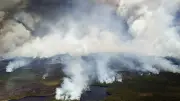 Northwestern Ontario Wildfire Dryden 13 Expands to 16,000 Hectares