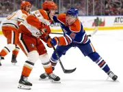 Oilers impressed by Josh Samanski's defensive growth and maturity