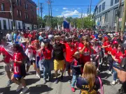 Panama Fans March in Toronto Ahead of World Cup Match Versus Croatia