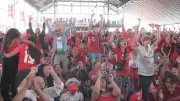 Pandemonium at North Vancouver Watch Party as Canada Advances to World Cup Round of 16