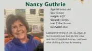 Second Ransom Note Says Missing 84-Year-Old Nancy Guthrie Has Died