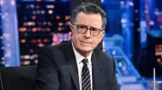Stephen Colbert Trolls Tan Suit Controversy at Obama Center Opening