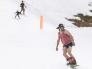 Summer Skiing Thrives in Banff: Snowboarders Hit Slopes in Late June