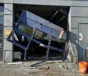 Suspects Smash Through Vancouver Island Repair Shop in Brazen Theft Caught on Camera