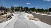 Tecumseh Unveils Upgraded Lakewood Park South Water Feature