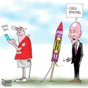 Tim Dolighan Cartoon Published June 13 2026 in Toronto Sun