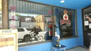 Timmins students weld security bars for Royal Canadian Legion