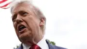 Trump Posts Frog Costume Protester in Reflecting Pool Algae Dispute