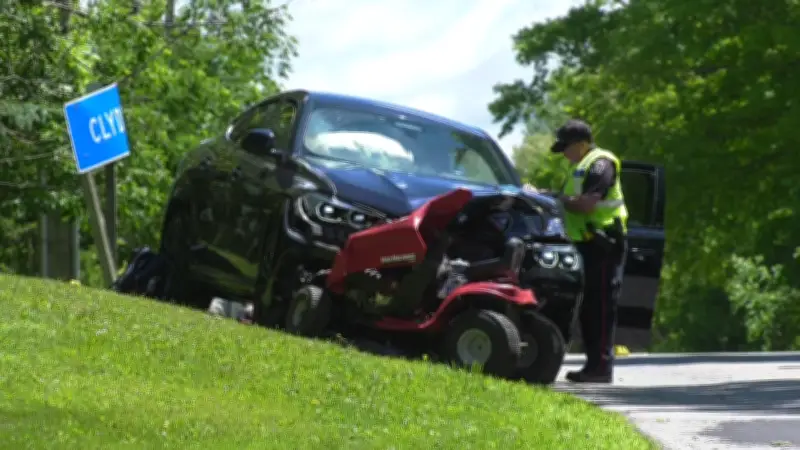 16-year-old charged in fatal riding lawn mower crash in North Dumfries