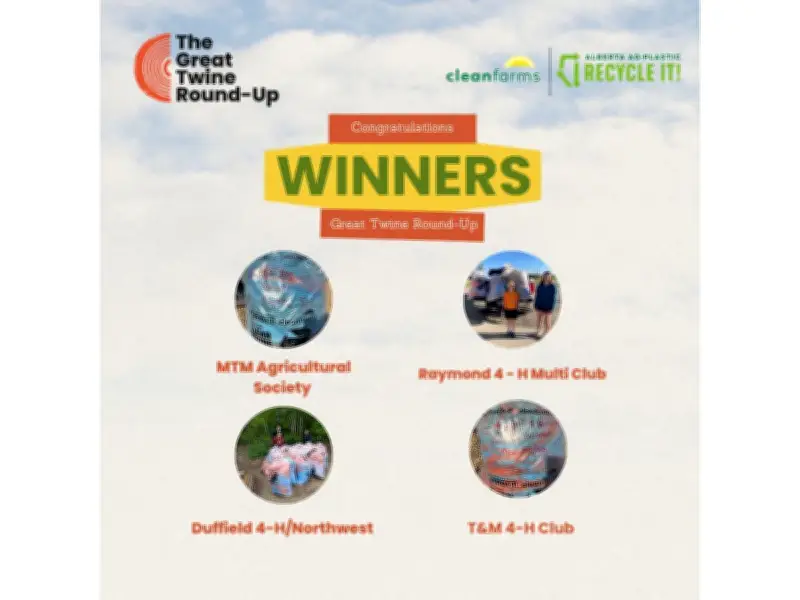 2026 Great Twine Round-Up Winners Announced in Alberta