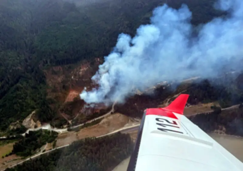 B.C. Wildfire Near Boston Bar Triggers Evacuations, Air Quality Warnings