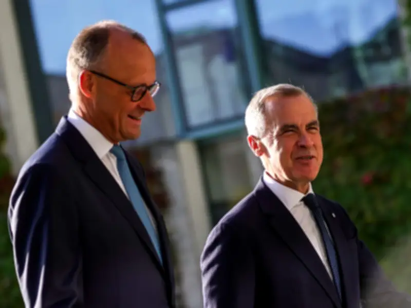 Carney and Merz forge new transatlantic alliance with submarine deal