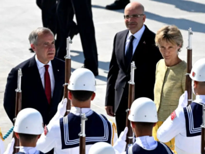 Carney explores new ties with South Korea after passing on submarine bid at NATO summit