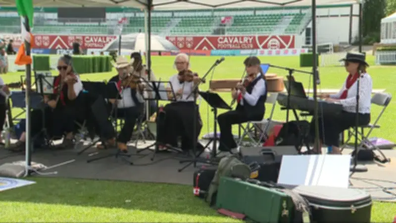 Celtic Culture Showcased at Spruce Meadows with Bagpipes and Highland Dancers