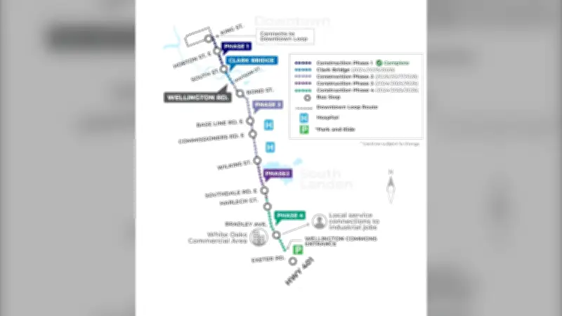 Clark's Bridge Paving to Begin Monday in London, Ontario