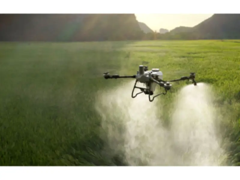 DJI Agriculture Launches Agras T55 and T100 Dual Battery Spraying System
