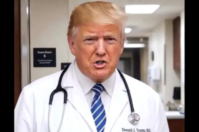'Doctor' Donald Trump roasts celebs with 'Trump Derangement Syndrome' treatment plan