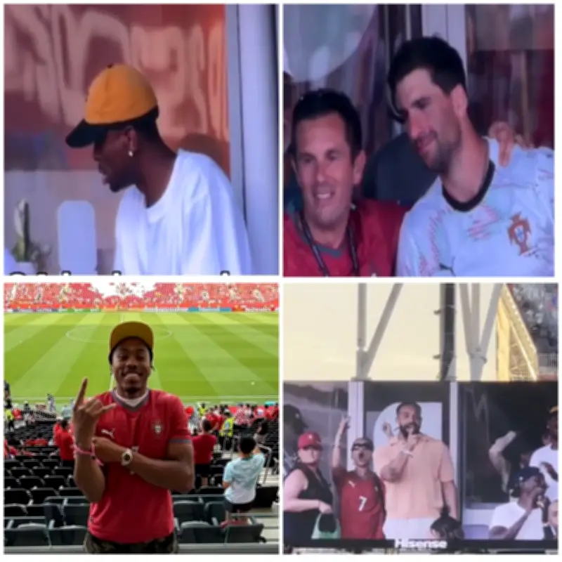 Drake, Celebrities Spotted at Toronto Stadium for Portugal-Croatia Match