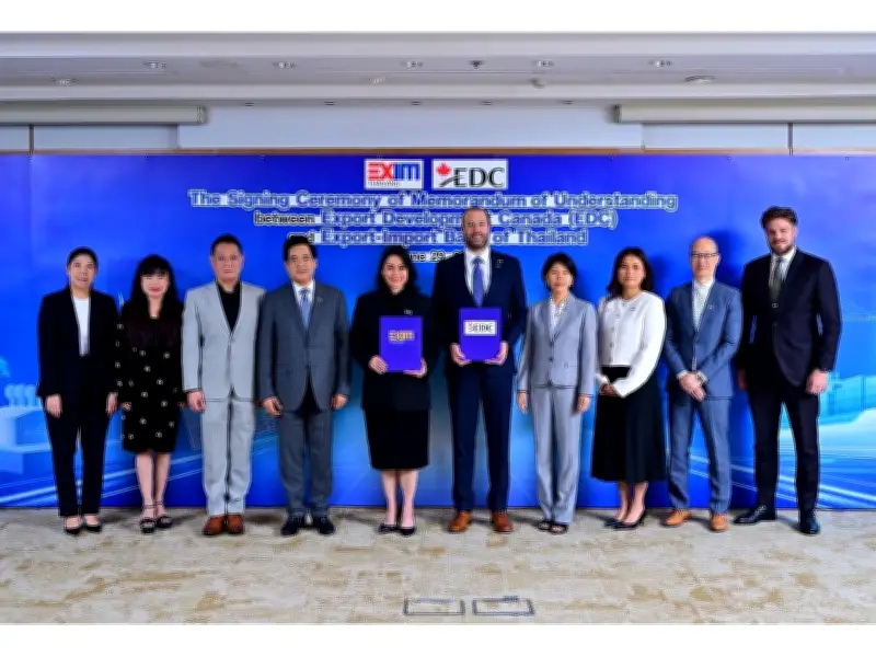 EDC and EXIM Thailand Sign MOU to Boost Canada-Thailand Trade and Investment