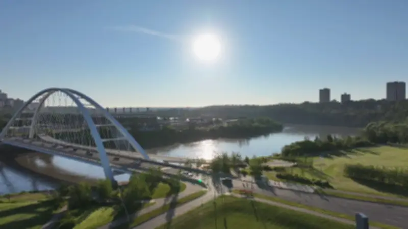Edmonton Weather: Sunny and Hot Today, Thunderstorm Risk Returns Wednesday