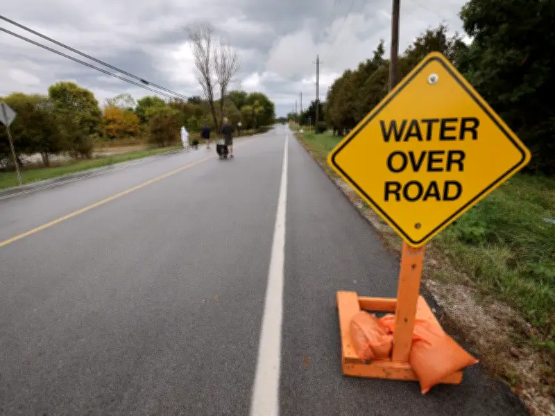 ERCA Issues Flood Watch After Heavy Rainfall Hits Region