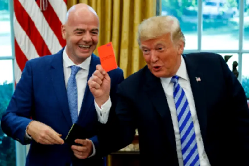 EU lawmakers seek probe into FIFA chief's Trump contact before US-Belgium match