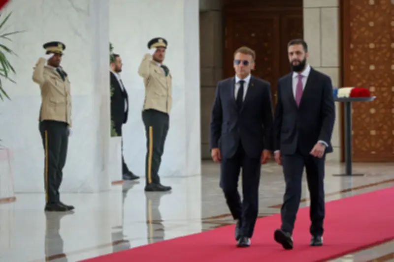 Explosions in Damascus Wound 18 During Macron's Syria Visit