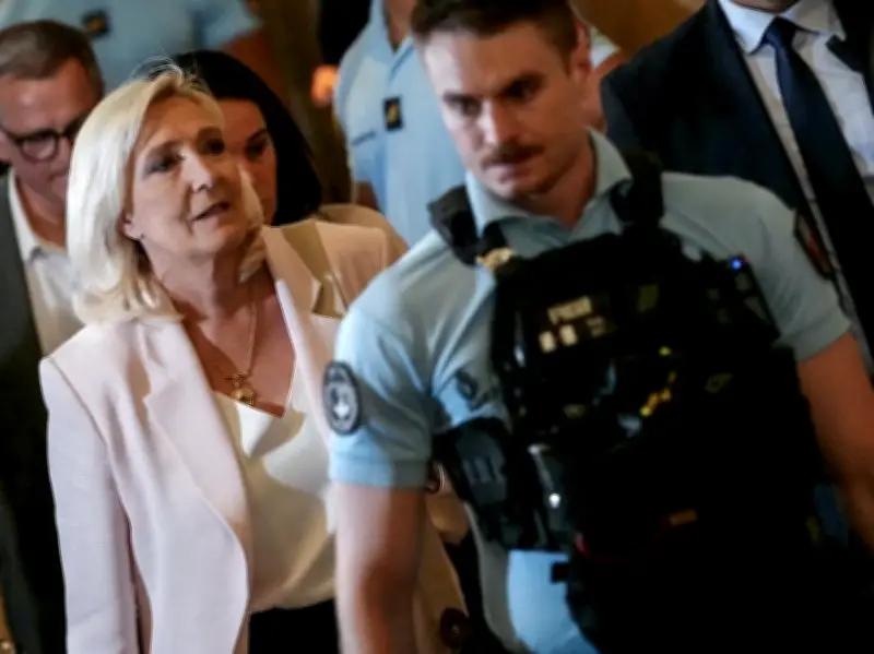 French Court Upholds Le Pen Conviction but Lifts Office Ban