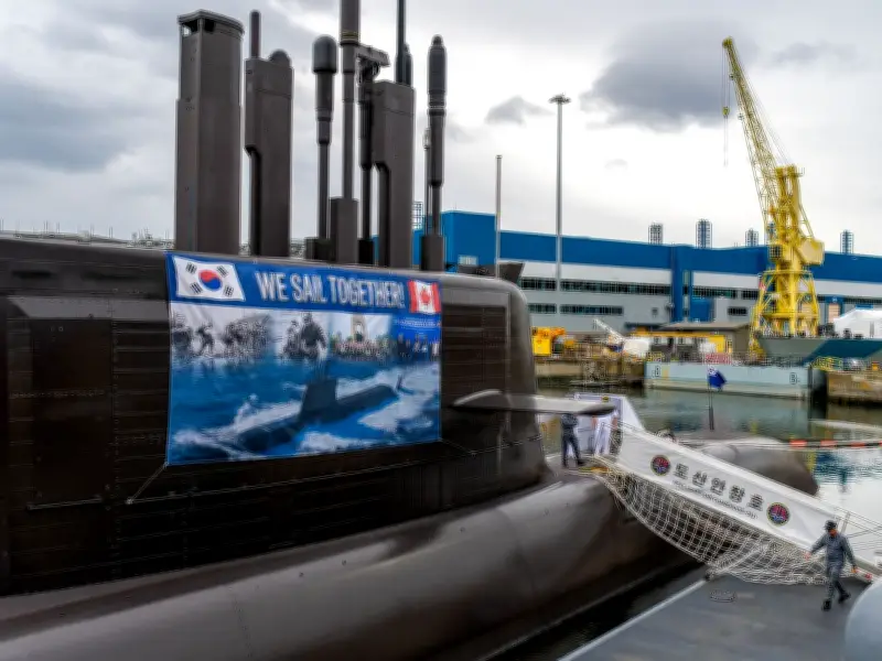Hanwha Ocean shares plunge 23% after Canada picks German sub bid