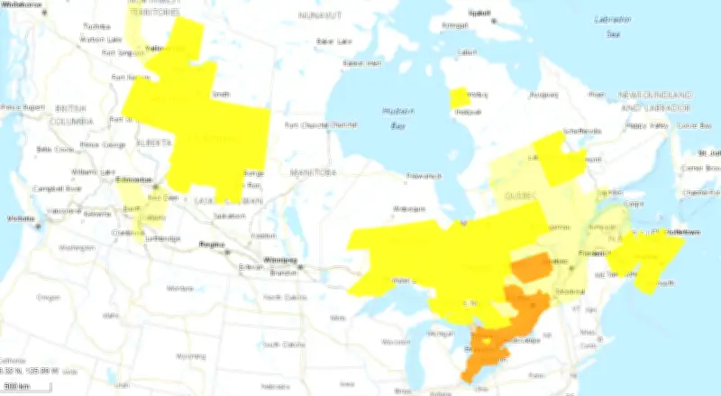 Heat Dome Grips Canada as Widespread Warnings Continue