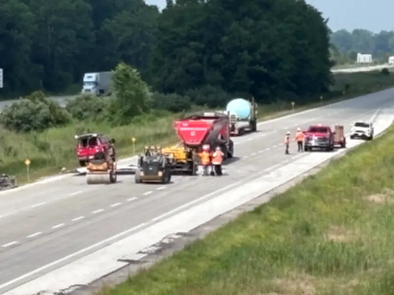 Highway 402 at Reece's Corners Remains Closed: 'Eventually It's Just Going to Pop'