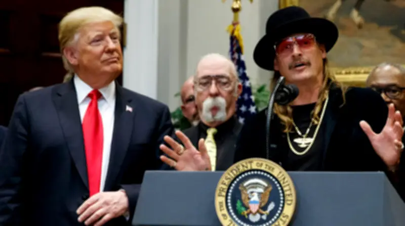 Kid Rock Says Drunk Dialing Trump Is 'Fucking Awesome'