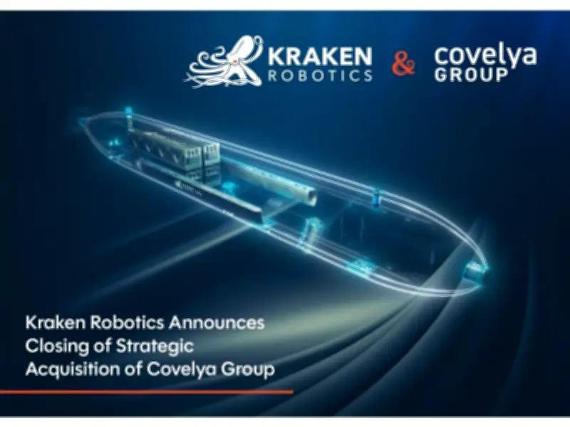 Kraken Robotics Closes $615M Covelya Acquisition, Lifts 2026 Guidance