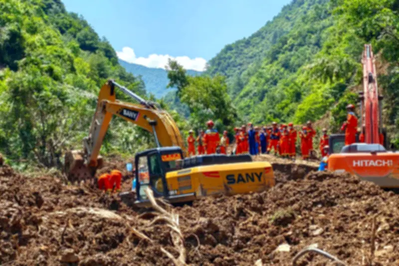 Landslide in NW China kills 21 as rescue operations end