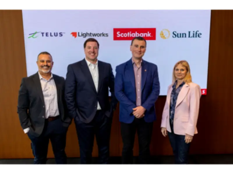 Lightworks, Scotiabank, Sun Life, TELUS Launch AI Consortium in Canada