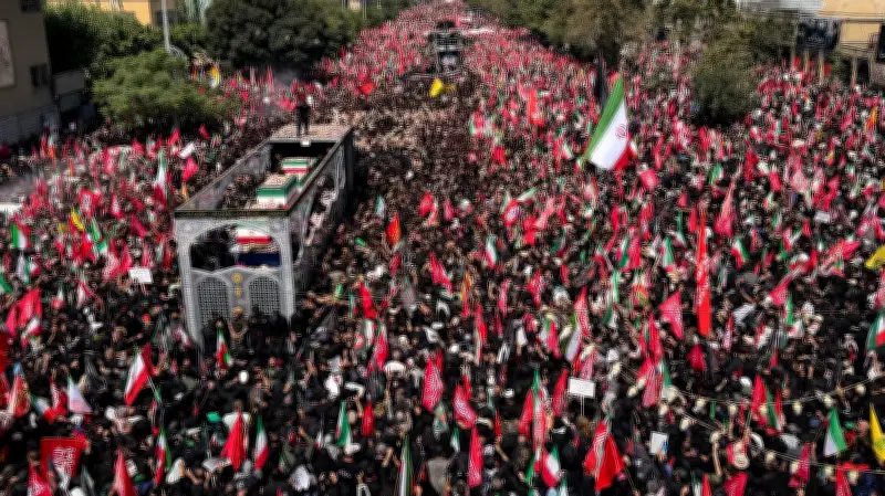 Massive Tehran Funeral for Khamenei Draws Calls for Trump's Death