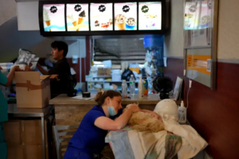 McDonald's Turned into Pet Hospital for Venezuela Earthquake Survivors