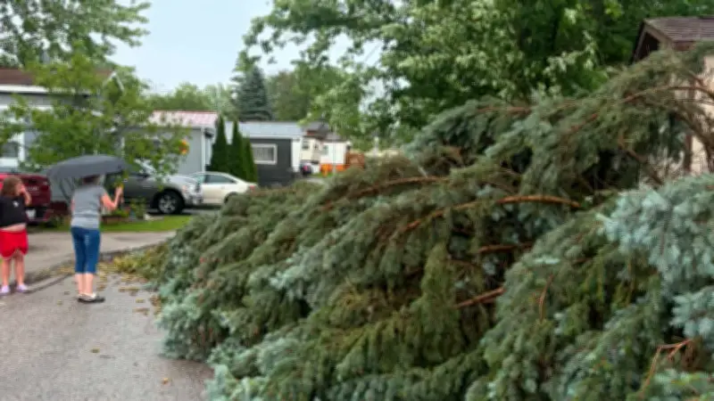 More Stormy Weather Heading Towards Central Ontario Friday