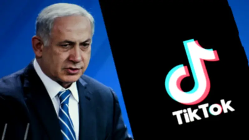 Netanyahu Blames TikTok for Falling US Support for Israel