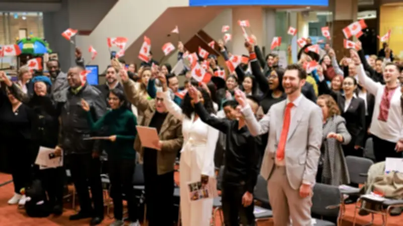 New Canadians Celebrate First Canada Day as Citizens in Vancouver