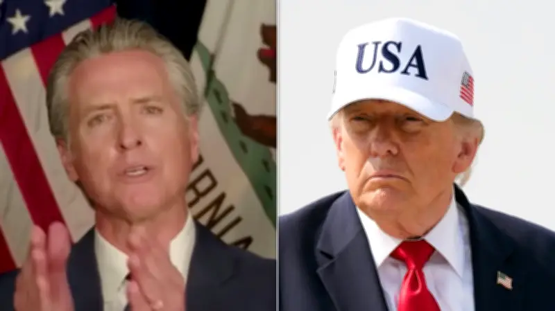 Newsom Blasts Trump's Media Enemies List and Sycophantic Press Briefings