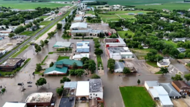 Overland Flooding Wreaks Havoc on Prairies, Damages Homes and Roads