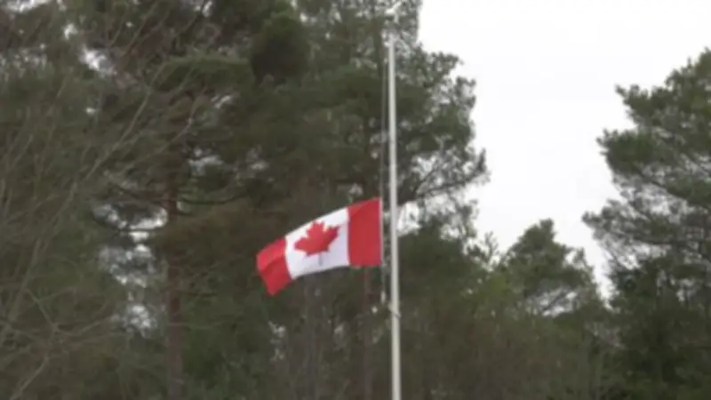 Penetanguishene Town Flag Lowered to Honour Former Councillor