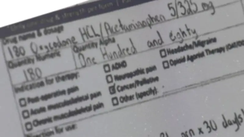 Prescription forgery attempts climb across Alberta pharmacies