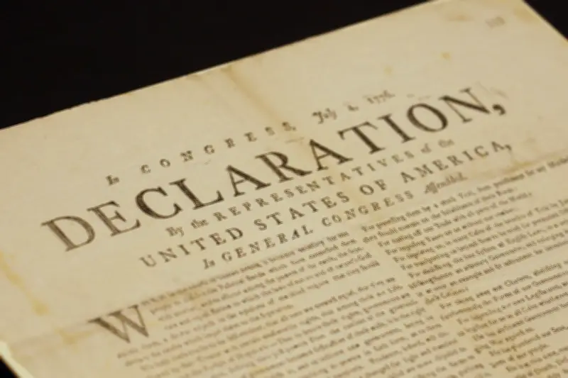 Rare Declaration of Independence Copy Found in UK Archives
