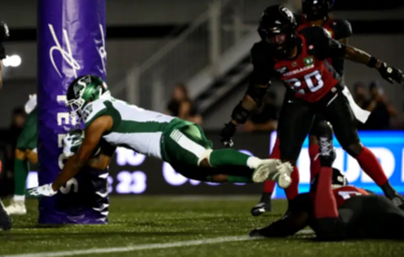 Roughriders defence holds off Redblacks for 27-22 CFL victory