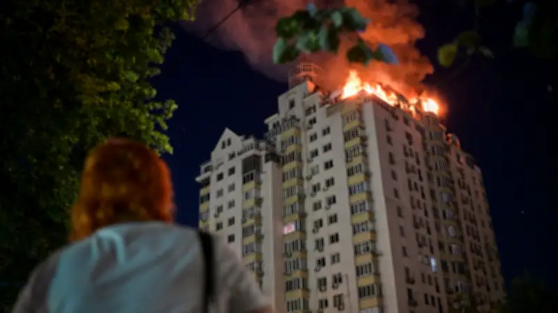 Russia kills 17 in Kyiv drone and missile attack, retaliating for Ukrainian oil strikes