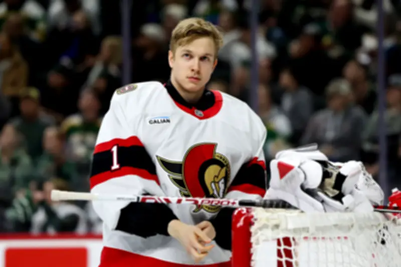 Senators Sign Goaltender Meriläinen to 1-Year Contract Extension