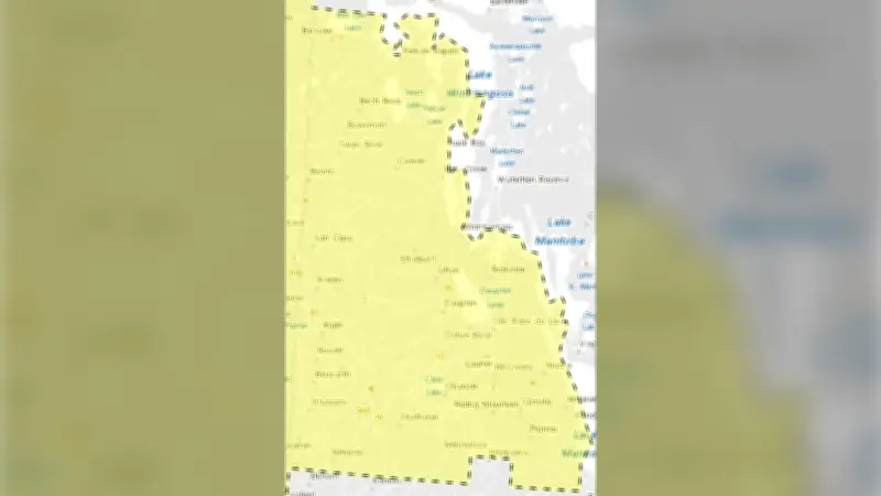 Severe Thunderstorm Watch Issued for Western Manitoba on July 4